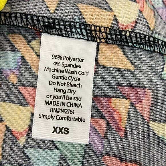 LuLaRoe Irma Shirt XXS NWT - Picture 5 of 5